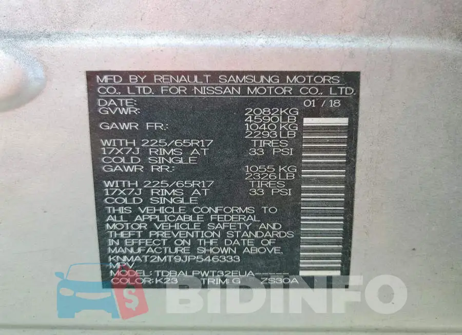 KNMAT2MT9JP546333 Photo# 13