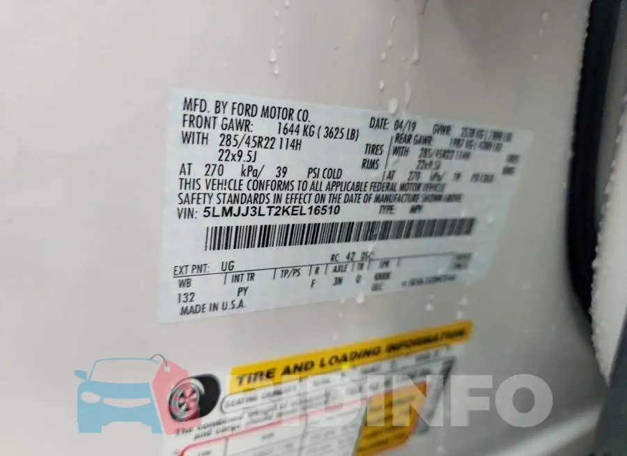 5LMJJ3LT2KEL16510 Photo# 13