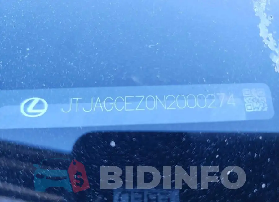 JTJAGCEZ0N2000274 Photo# 14