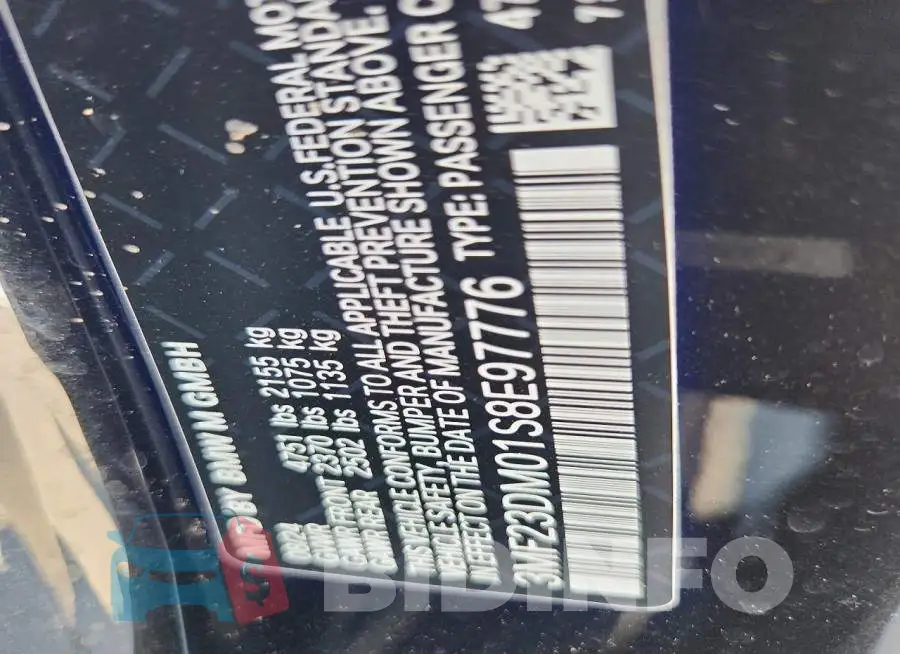 3MF23DM01S8E97776 Photo# 12