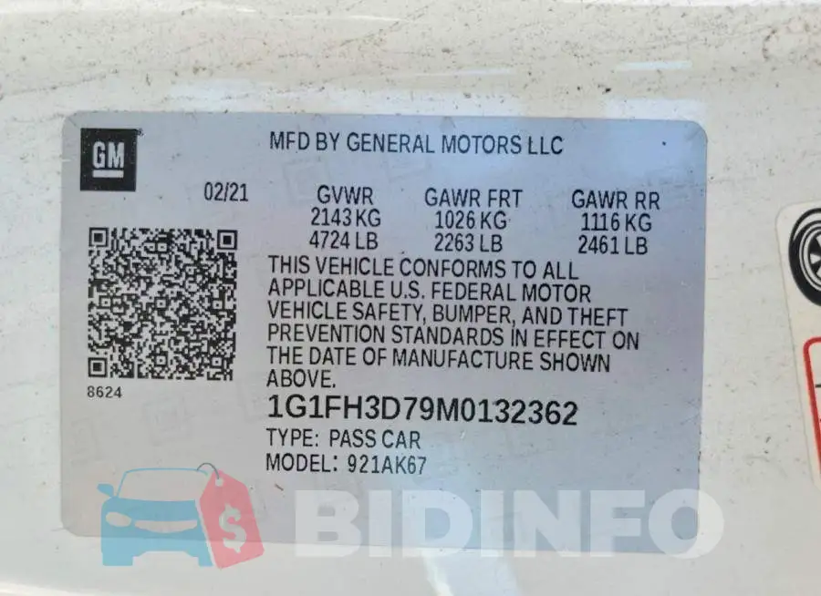 1G1FH3D79M0132362 Photo# 12