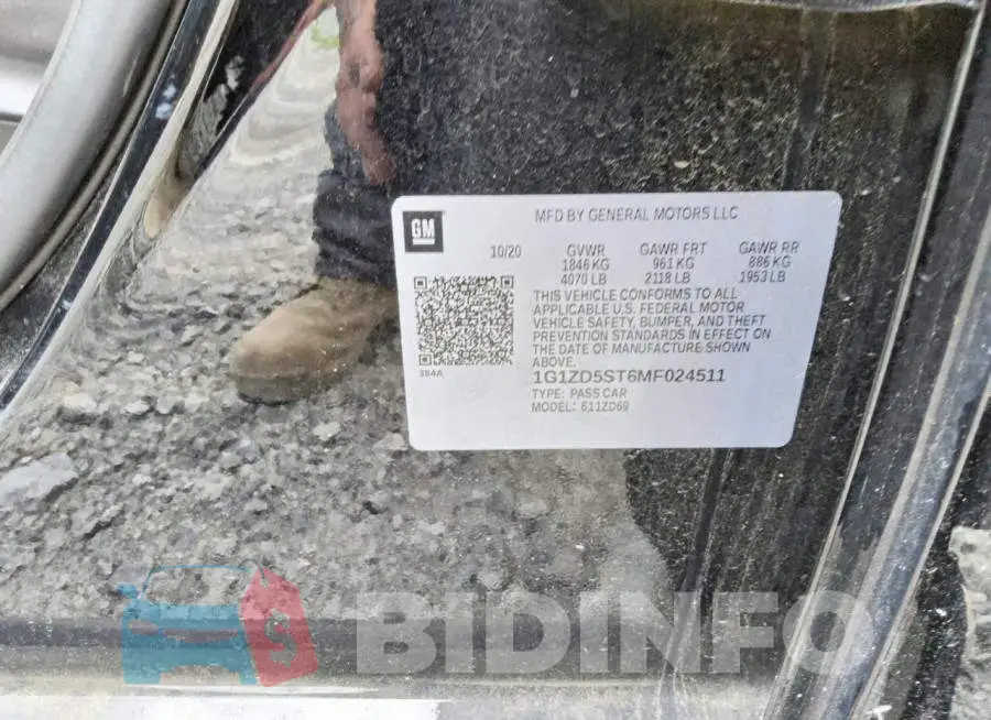 1G1ZD5ST6MF024511 Photo# 12