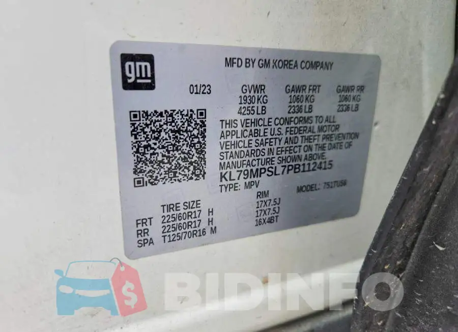 KL79MPSL7PB112415 Photo# 13