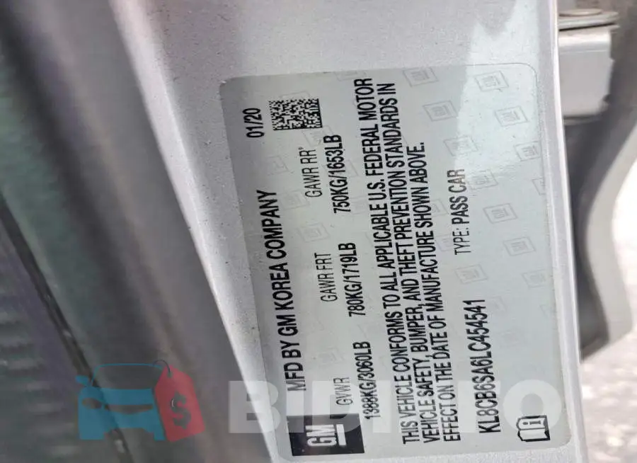 KL8CB6SA6LC454541 Photo# 12