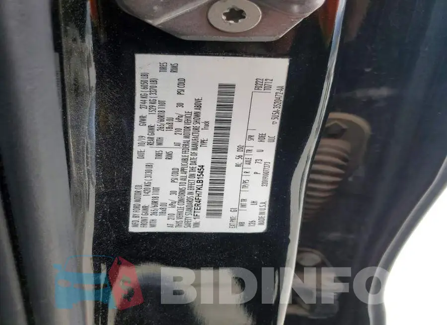 1FTER4FH7KLB15454 Photo# 12