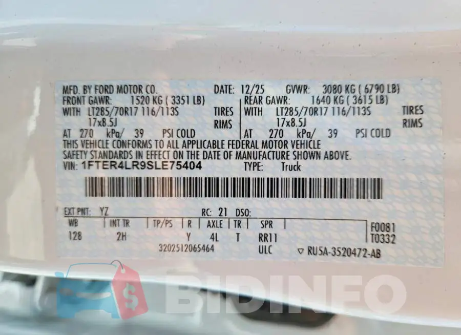 1FTER4LR9SLE75404 Photo# 12