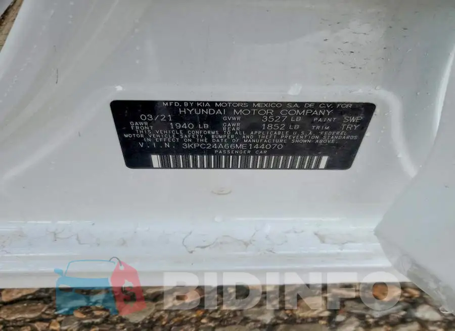 3KPC24A66ME144070 Photo# 13
