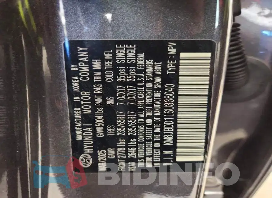 KM8JBDD11SU338040 Photo# 13