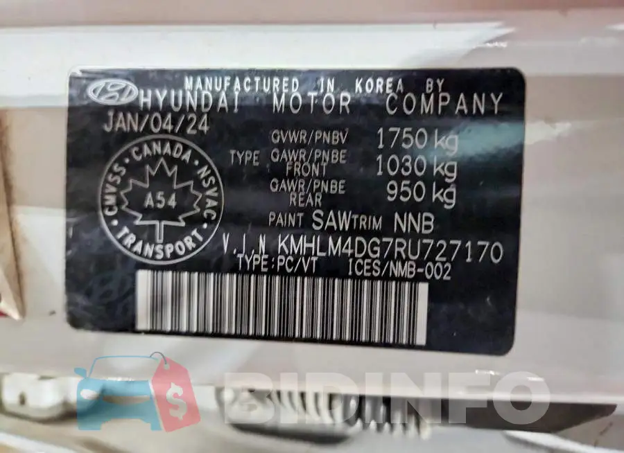 KMHLM4DG7RU727170 Photo# 12