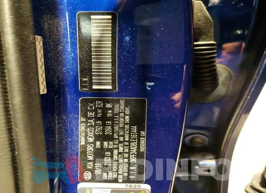3KPF34AD8LE161444 Photo# 12