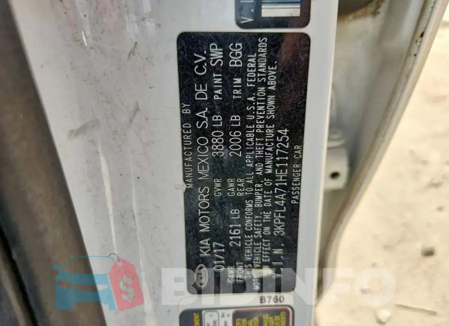 3KPFL4A71HE117254 Photo# 12
