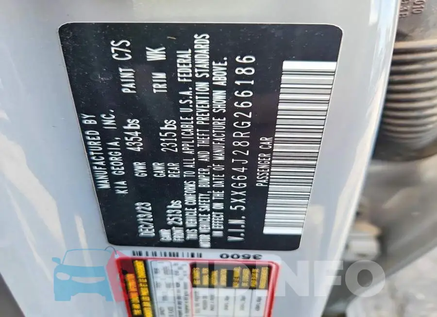 5XXG64J28RG266186 Photo# 12
