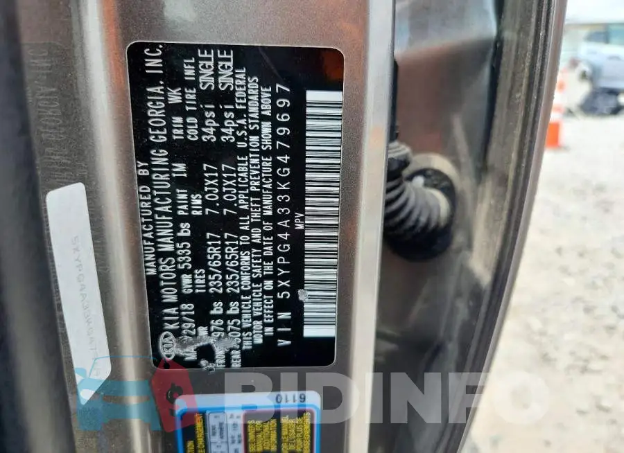 5XYPG4A33KG479697 Photo# 13