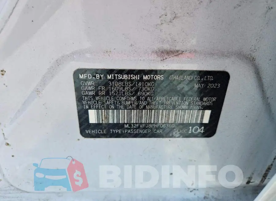 ML32FVFJ8PHF06360 Photo# 12