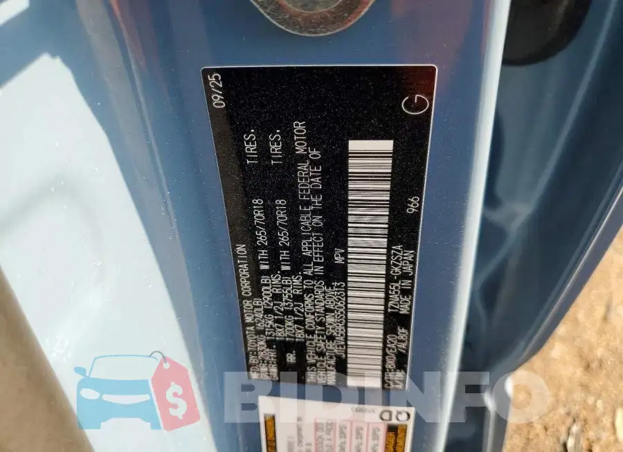 JTEVA5BR3S5062313 Photo# 14