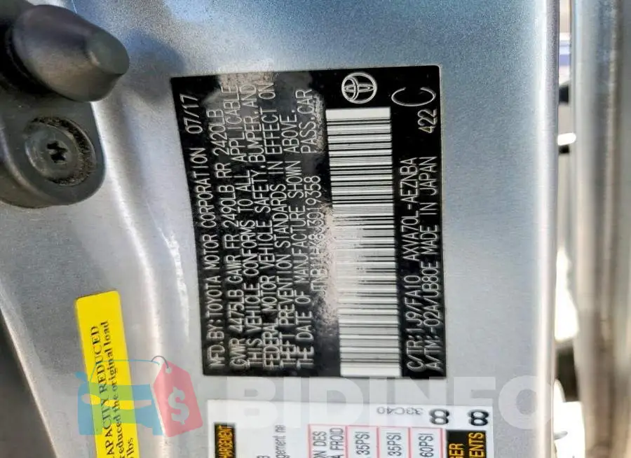JTNB11HK8J3019358 Photo# 12