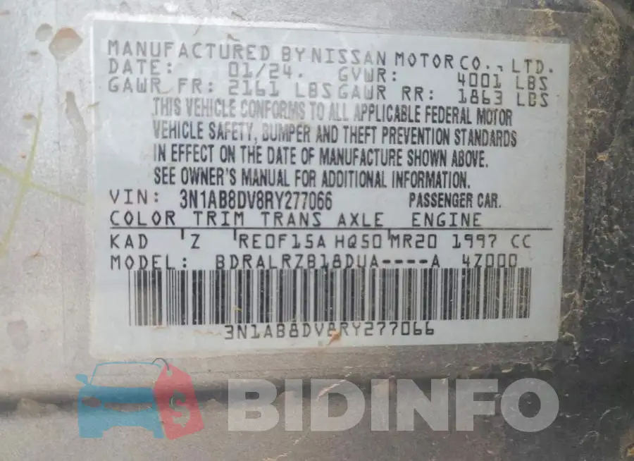 3N1AB8DV8RY277066 Photo# 12