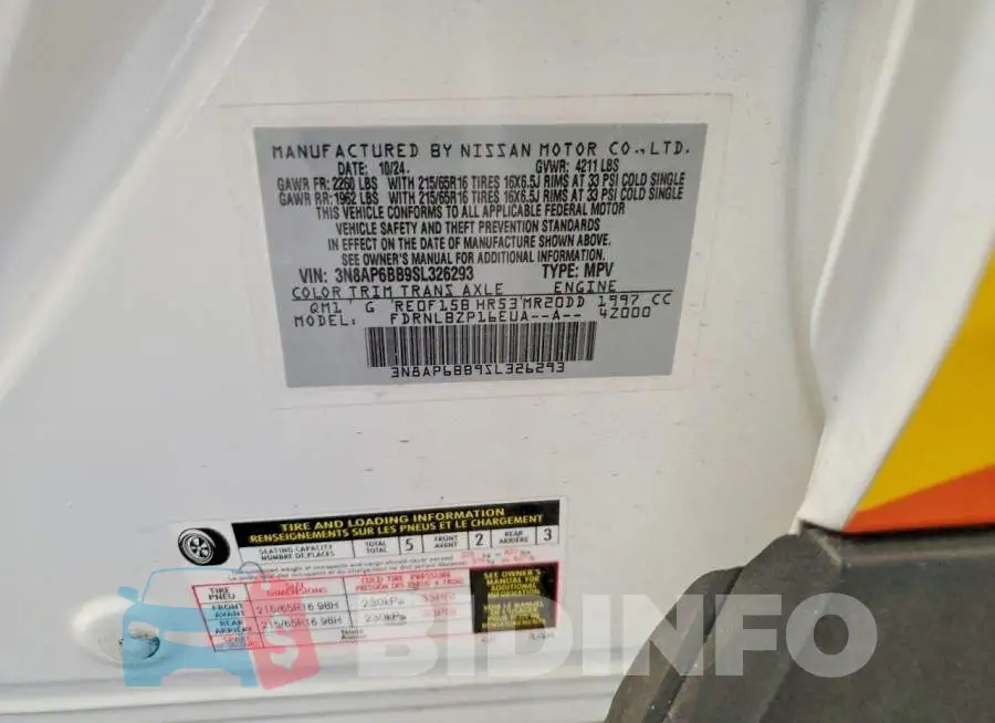 3N8AP6BB9SL326293 Photo# 14