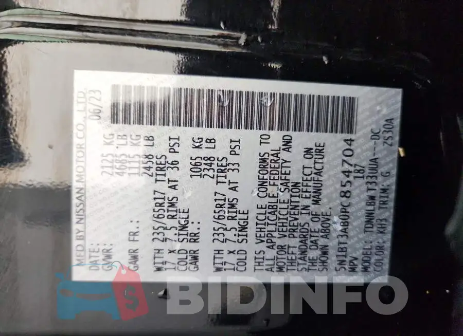 5N1BT3AB0PC854704 Photo# 13