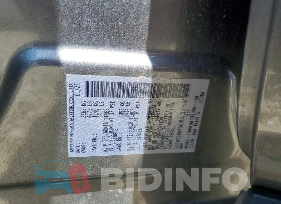 5N1BT3BB4SC813256 Photo# 13