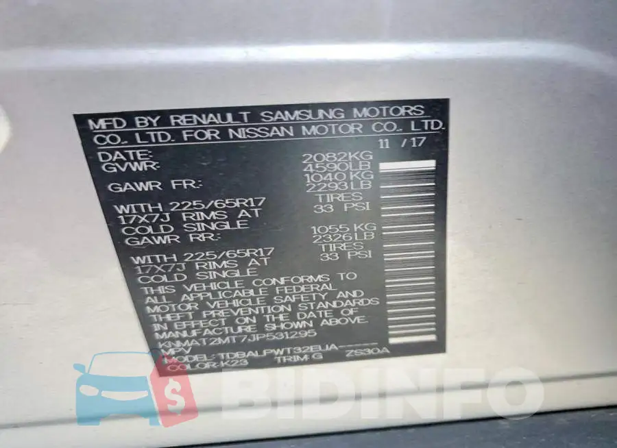 KNMAT2MT7JP531295 Photo# 13
