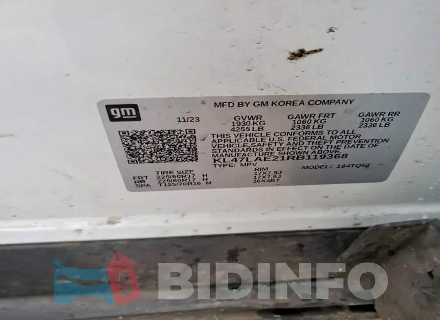KL47LAE21RB119368 Photo# 12
