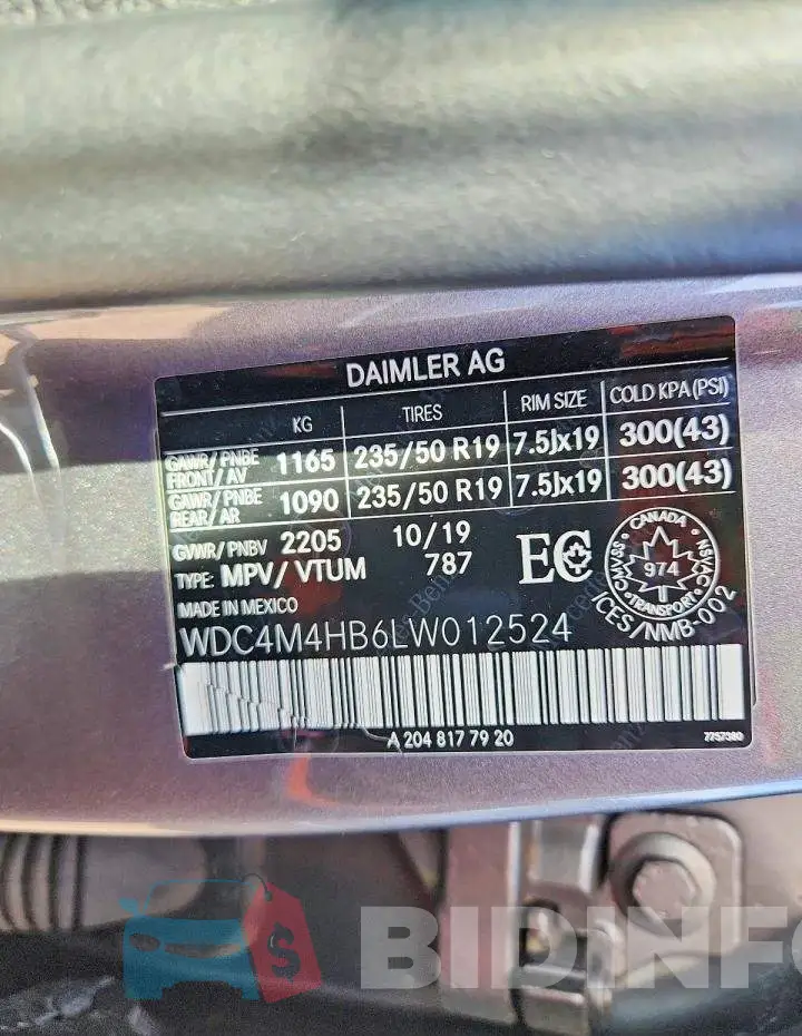 WDC4M4HB6LW012524 Photo# 14
