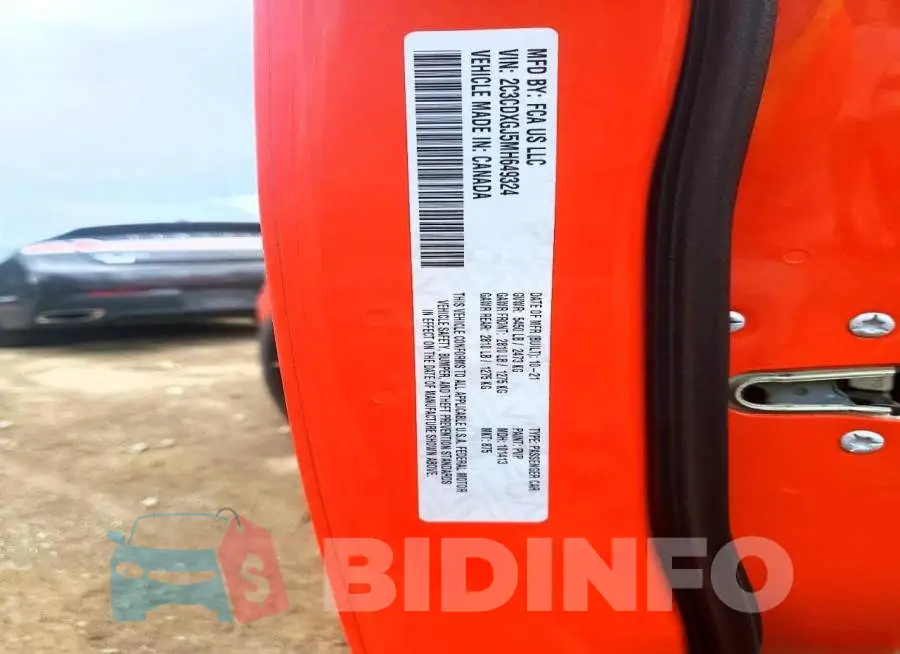2C3CDXGJ5MH649324 Photo# 13