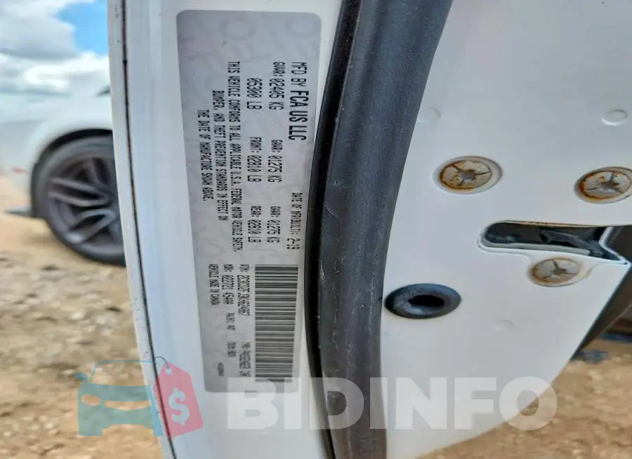 2C3CDZFJ3KH624867 Photo# 12