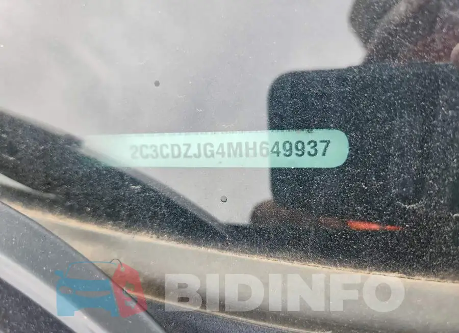 2C3CDZJG4MH649937 Photo# 12