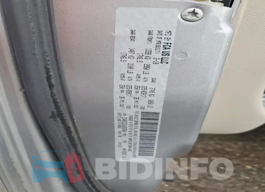 2C4RDGCGXJR267604 Photo# 14