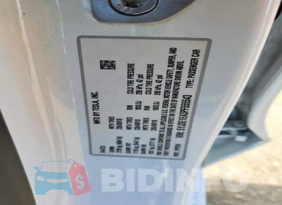 5YJ3E1EA3PF555543 Photo# 13