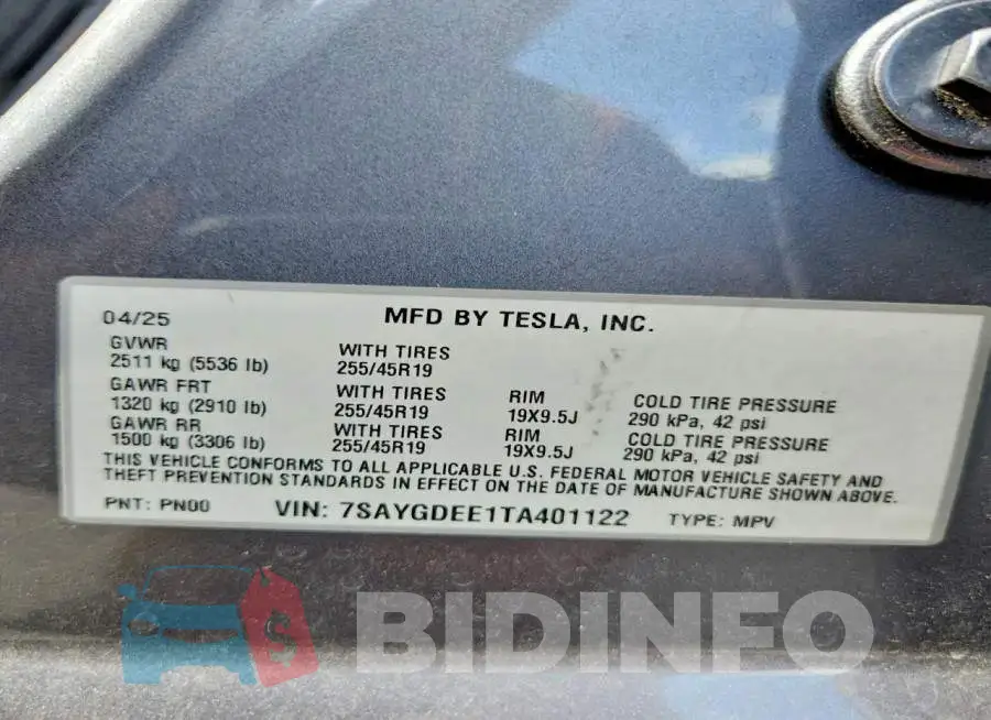 7SAYGDEE1TA401122 Photo# 13