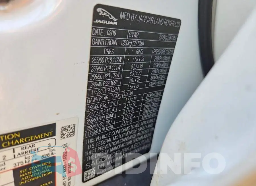 SADCM2FV8KA607040 Photo# 13