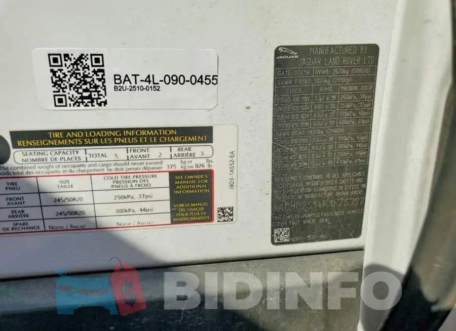 SADHD2S14K1F75327 Photo# 14