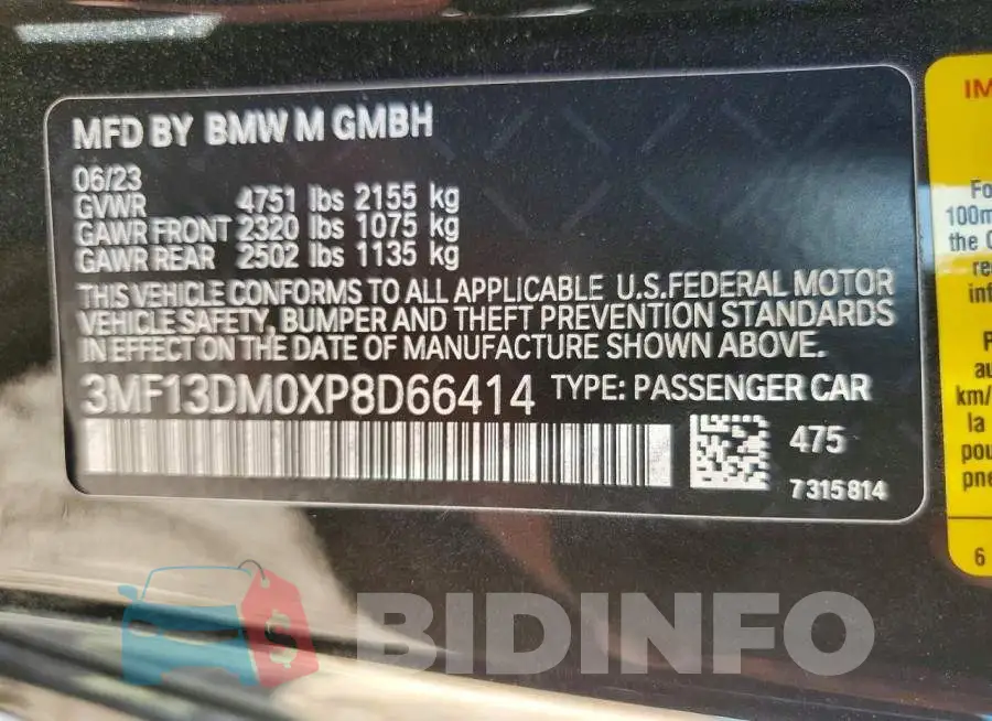 3MF13DM0XP8D66414 Photo# 12