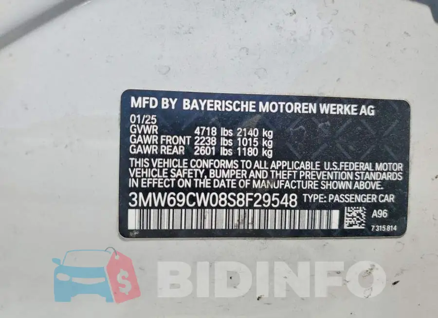 3MW69CW08S8F29548 Photo# 13