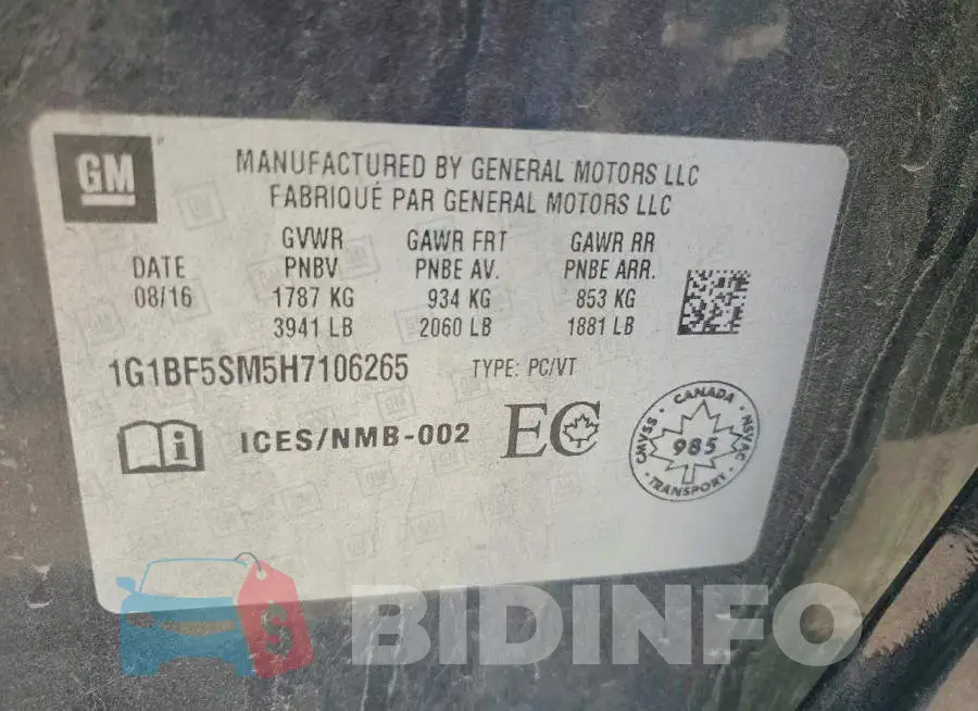 1G1BF5SM5H7106265 Photo# 12