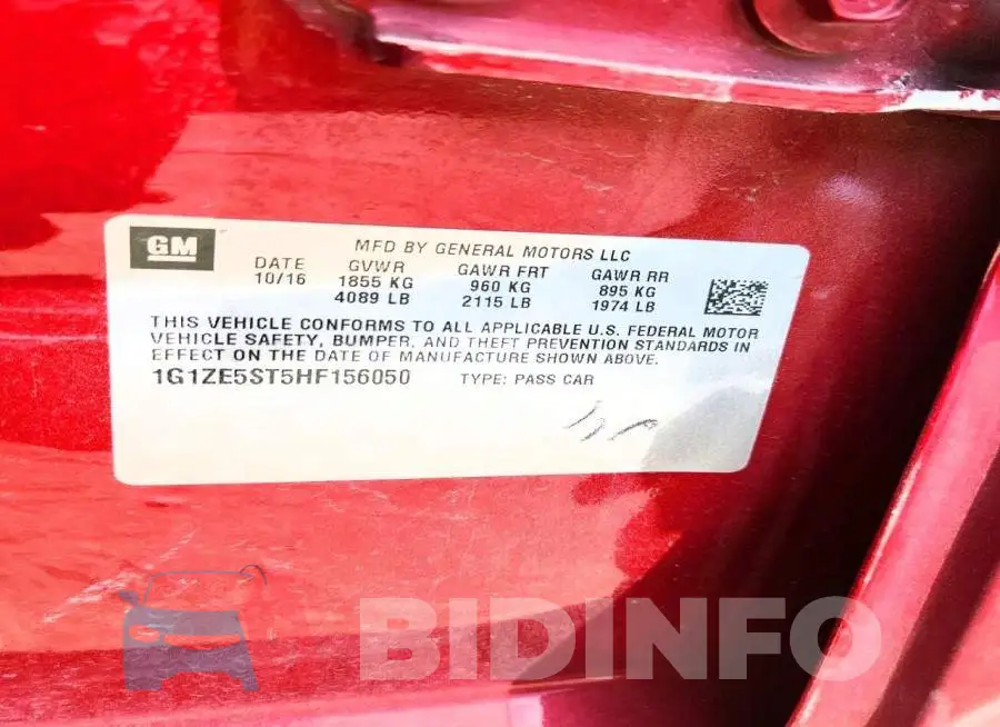 1G1ZE5ST5HF156050 Photo# 12