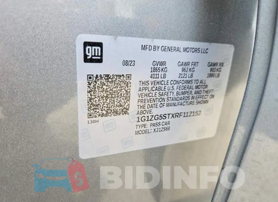 1G1ZG5STXRF112153 Photo# 12