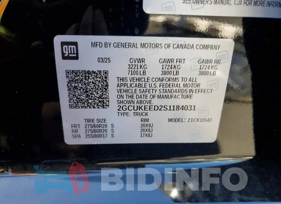 2GCUKEED2S1184031 Photo# 12