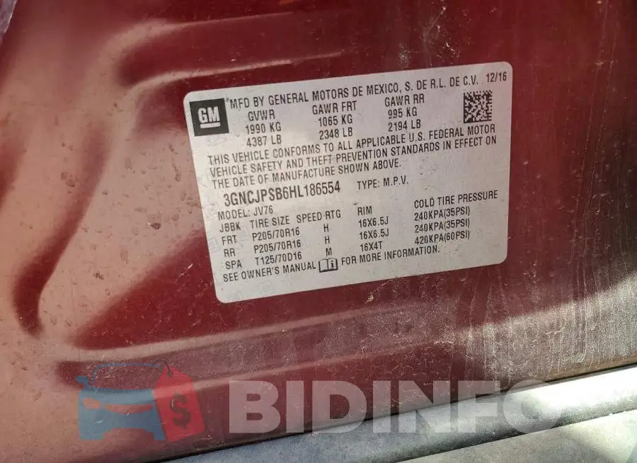 3GNCJPSB6HL186554 Photo# 13