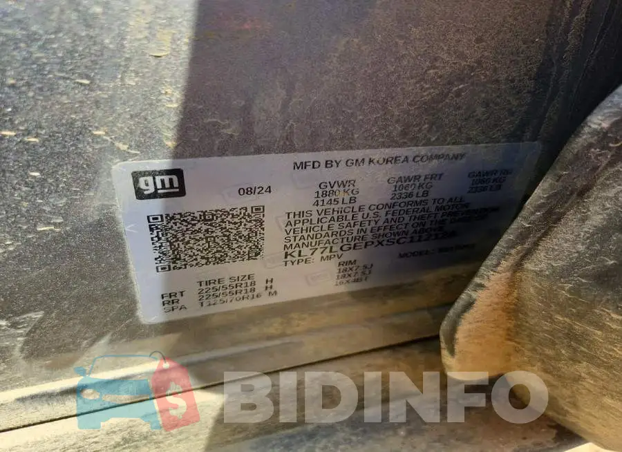 KL77LGEPXSC112128 Photo# 13