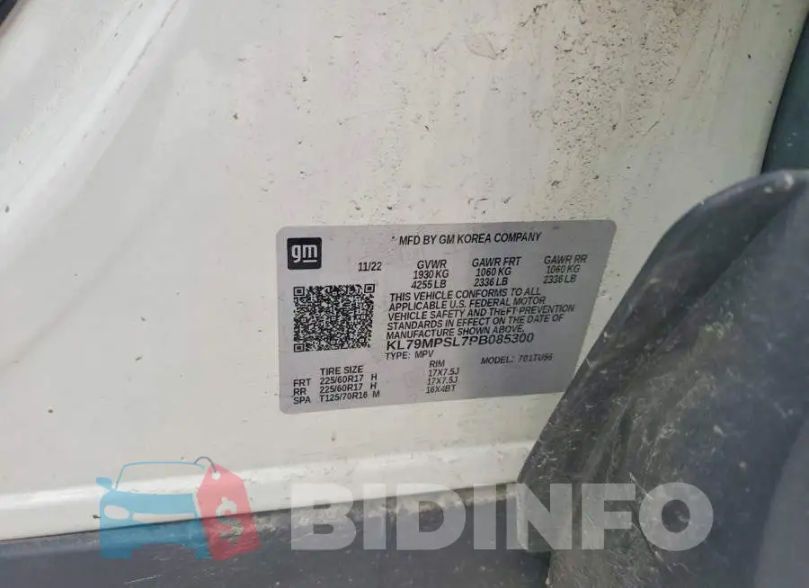 KL79MPSL7PB085300 Photo# 13