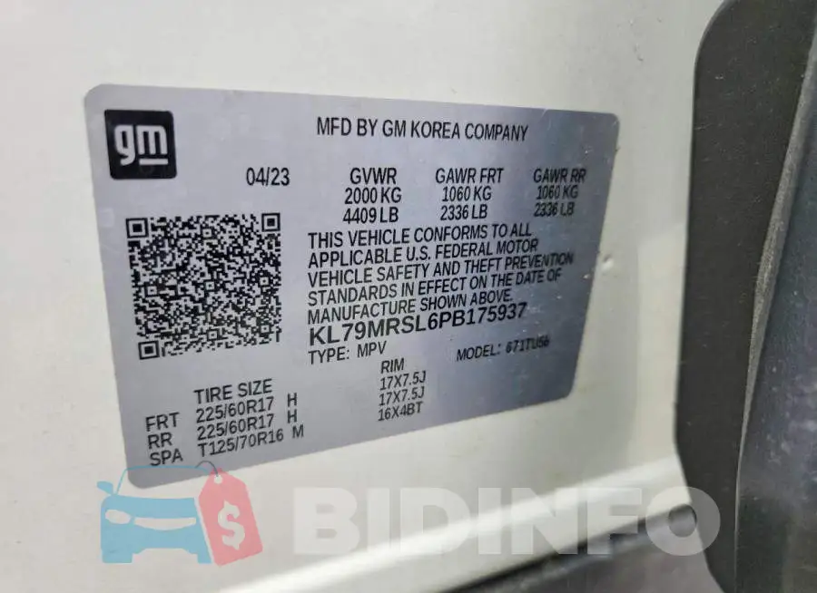 KL79MRSL6PB175937 Photo# 13