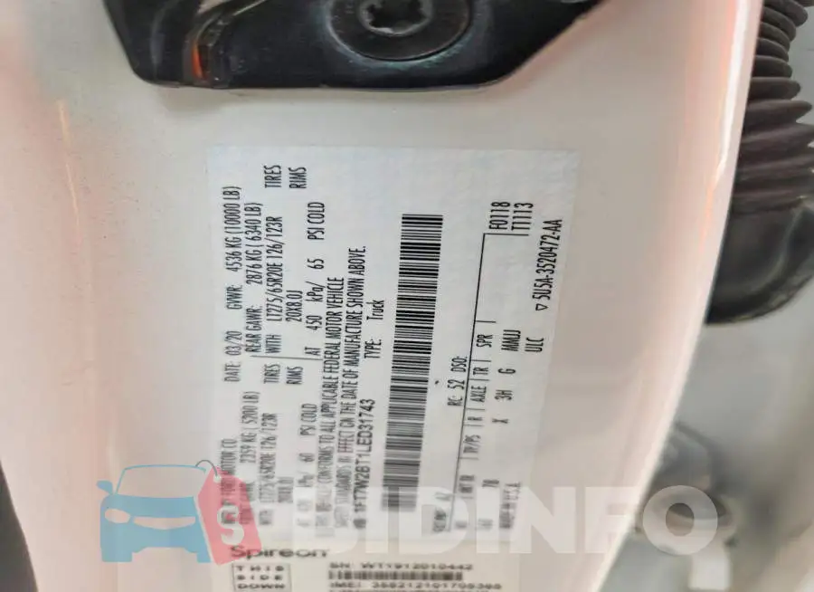 1FT7W2BT1LED31743 Photo# 13