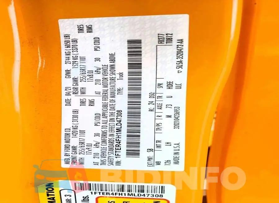 1FTER4FH1MLD47308 Photo# 12