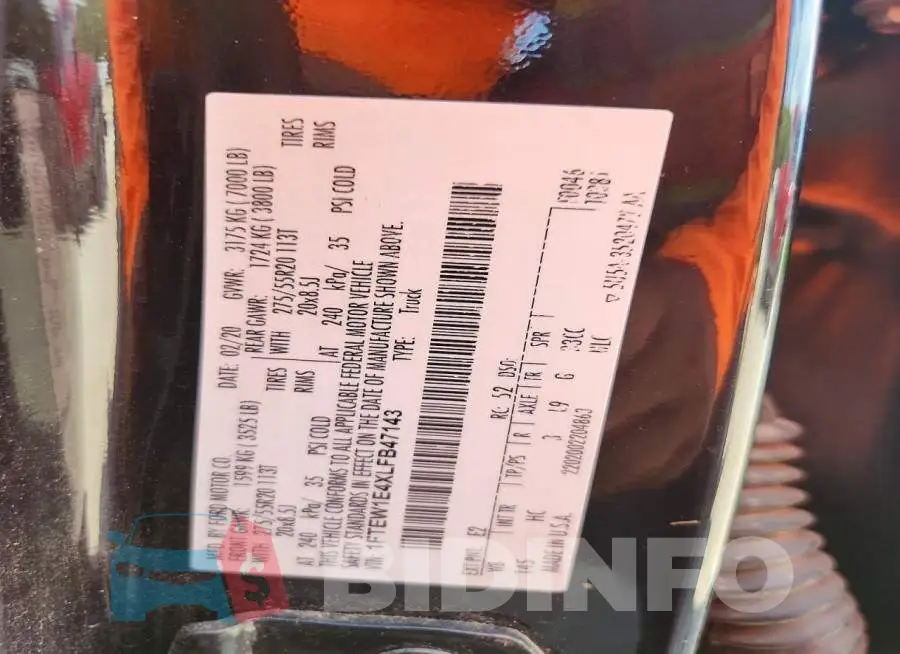 1FTEW1E4XLFB47143 Photo# 12