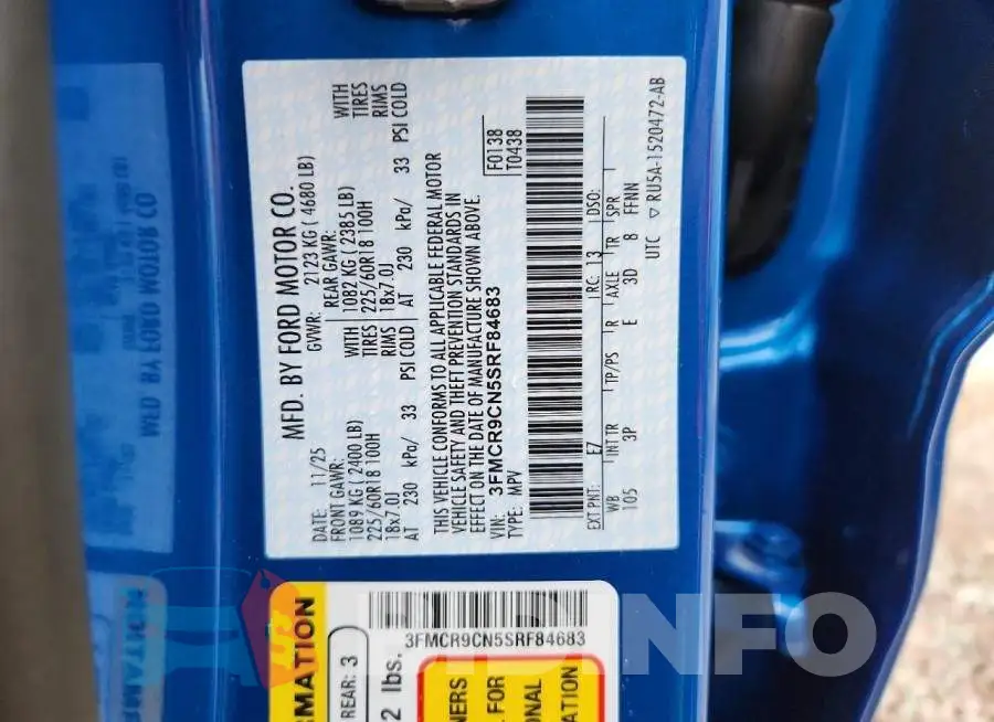 3FMCR9CN5SRF84683 Photo# 14