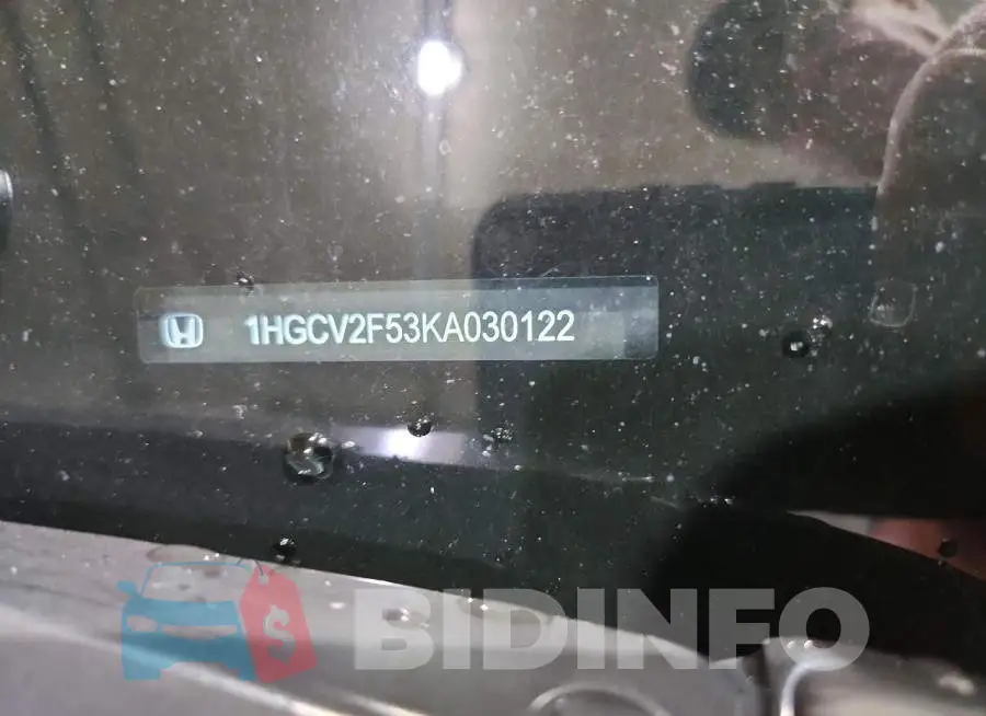 1HGCV2F53KA030122 Photo# 12